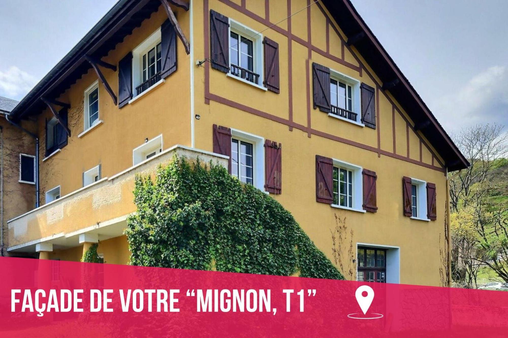 Mignon, T1 Bis Cosy & Calme, Neuf, Parking, Balcon * Gerde