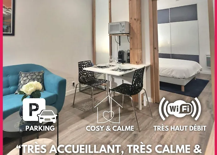 Mignon, T1 Bis Cosy & Calme, Neuf, Parking, Balcon